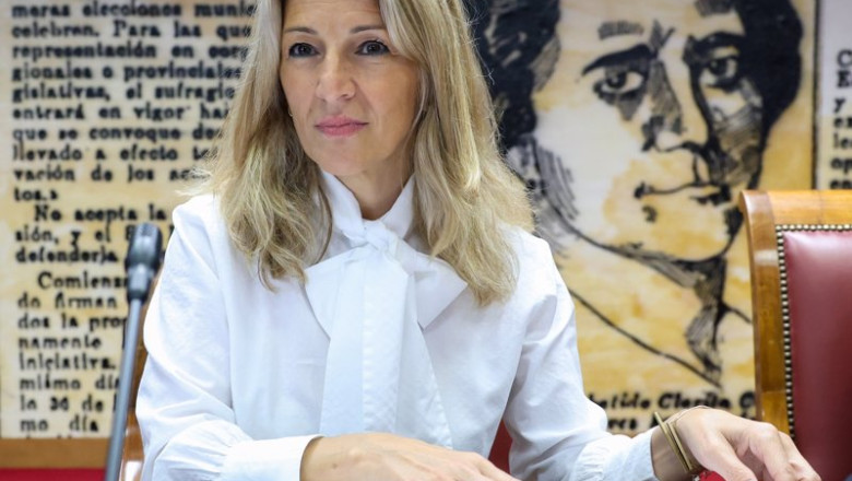 La vicepresidenta Segunda del Gobierno y Ministra de Trabajo y Economía Social, Yolanda Díaz. | Marta Fernández Jara - Europa Press ep la vicepresidenta segunda del gobierno y ministra de trabajo y economia social yolanda diaz 20240424130204