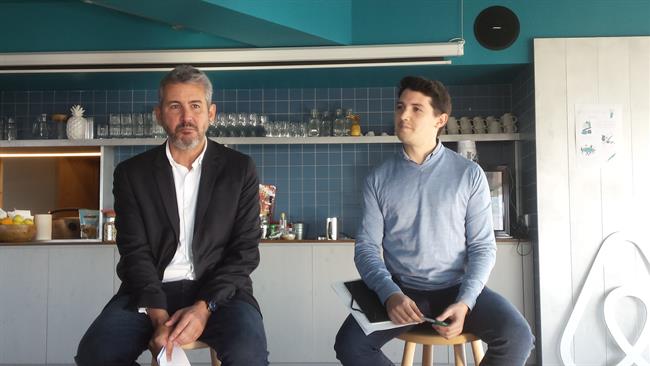Los responsables de Airbnb Arnau Muñoz y Sergio Vinay | EUROPA PRESS ep los responsablesairbnb arnau munozsergio vinay