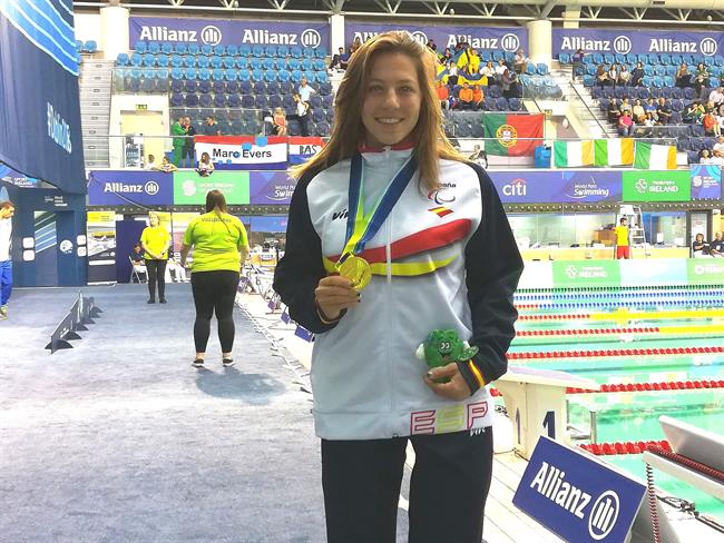 Nuria Marqués lidera otra jornada de medallas españolas en el Europeo de natació | WWW.PARALIMPICOS.ES ep nuria marques liderajornadamedallas espanolaseuropeonatacio