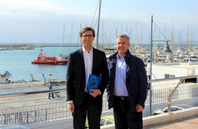 ep pablo montesinos vicesecretario general del pp y el alcalde de estepona jose maria garcia urbano