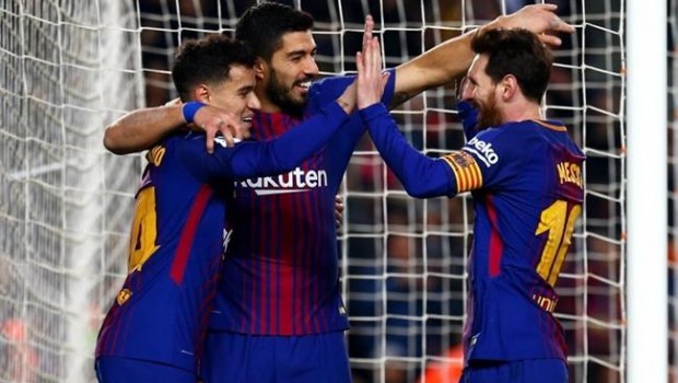ep philippe coutinho luis suarezleo messiun partidofc barcelona