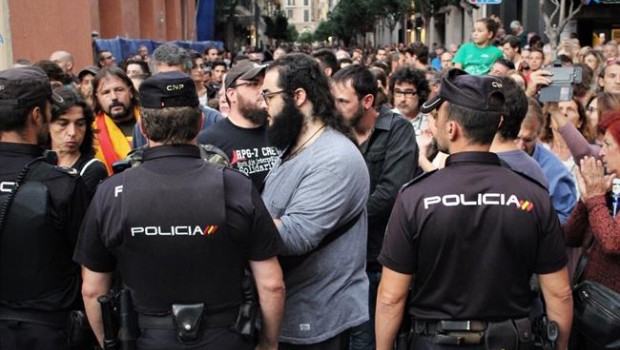 ep policia nacionaluna manifestacion