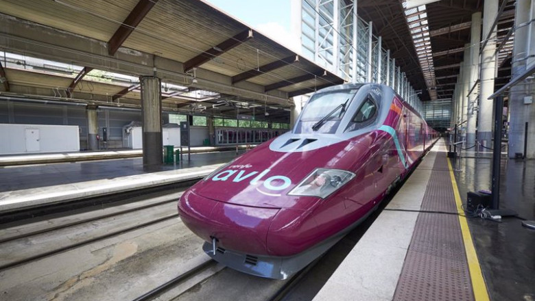 ep presentacion del nuevo servicio ferroviario de renfe avlo a 23 de junio de 2021 en madrid espana ep presentacion del nuevo servicio ferroviario de renfe avlo a 23 de junio de 2021 en madrid espana
