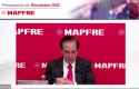 ep presidente de mapfre antonio huertas en los resultados de la compania correspondientes al