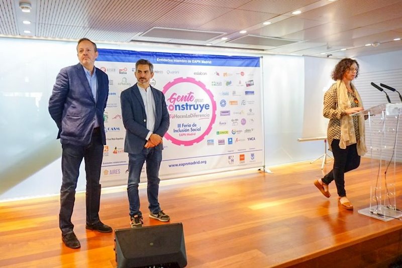 ep reyero y aniorte inauguran la feria de inclusion social