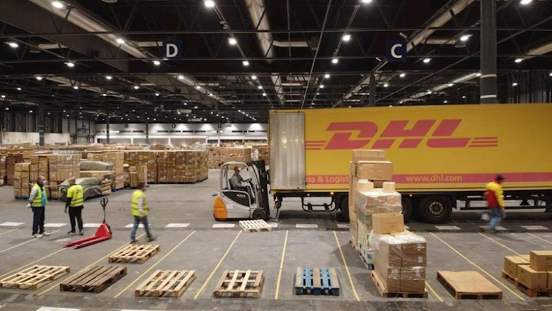 Un camión de DHL en IFEMA | DHL ep un camion de dhl en ifema