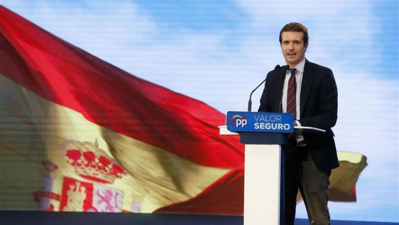 28A.- Casado responde a Batet: "¿Cómo que no se puede imponer la Constitución? La ley no se impone, se cumple" | Joaquín Reina - Europa Press ep 28a- casado respondebatet comonopuede imponerconstitucion la leyse impone se cumple