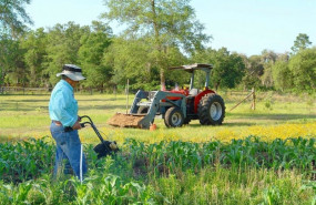 ep agricultor trabajando en el campo