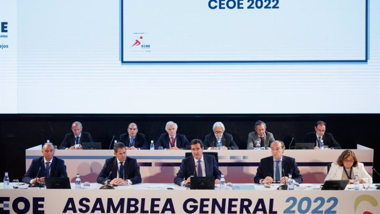 ep archivo asamblea general 2022 de la ceoe el pasado 22 de junio de 2022 en madrid espana ep archivo asamblea general 2022 de la ceoe el pasado 22 de junio de 2022 en madrid espana