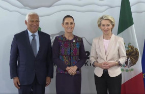 ep archivo   el presidente del consejo europeo antonio costa la presidenta de mexico claudia