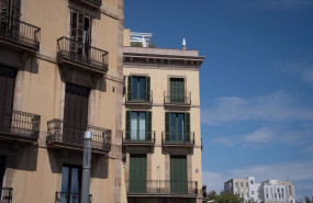 ep archivo   fachada de un edificio a 25 de abril de 2023 en barcelona catalunya espana