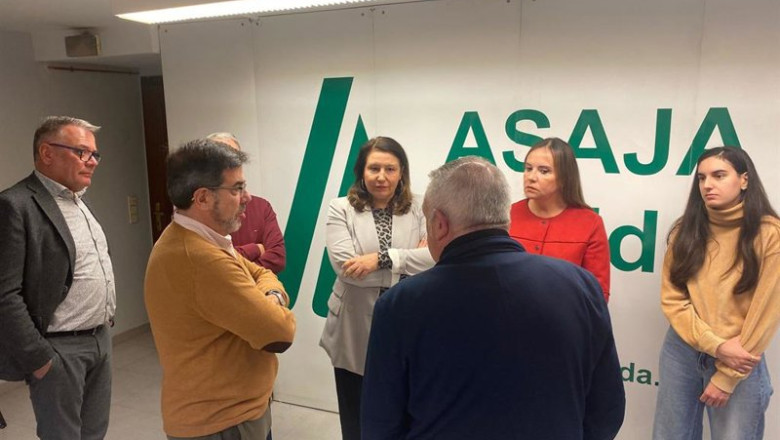 ep archivo   la coordinadora de agricultura del pp y eurodiputada carmen crespo durante su visita a