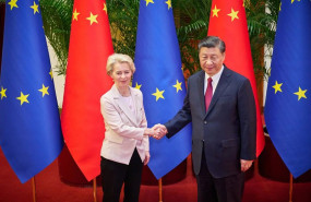 ep archivo   la presidenta de la comision europea ursula von der leyen y el presidente chino xi