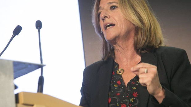 ep archivo   la presidenta de unespa mirenchu del valle en el xxx encuentro del sector asegurador