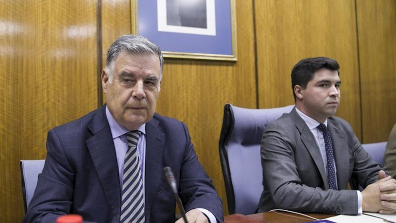 Comisión de investigación en el Parlamento andaluz sobre la extinta Faffe. Comparece el exconsejero de Empleo José Antonio Viera. En Sevilla (Andalucía), a 21 de noviembre de 2019. | María José López - Europa Press ep comision de investigacion en el parlamento andaluz sobre la extinta faffe comparece el