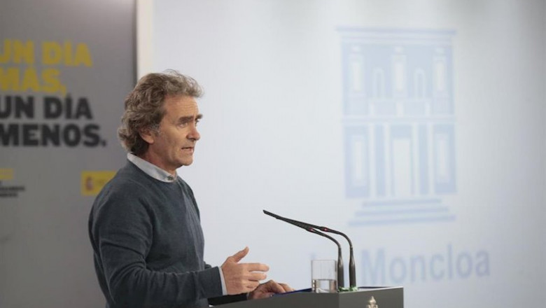 ep el director del centro de alertas y emergencias sanitarias fernando simon en la rueda de prensa ep el director del centro de alertas y emergencias sanitarias fernando simon en la rueda de prensa