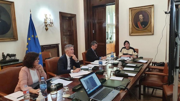 ep el ministro del interior fernando grande-marlaska en la reunion del comite estatal de
