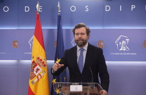 ep el portavoz de vox en el congreso ivan espinosa de los monteros en rueda de prensa