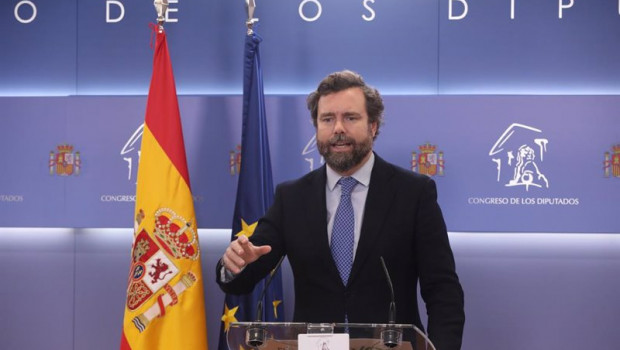 ep el portavoz de vox en el congreso ivan espinosa de los monteros en rueda de prensa