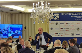 ep el presidente del banco central europeo bce luis de guindos