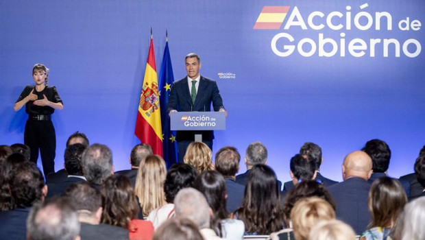 ep el presidente del gobierno pedro sanchez durante la inauguracion del nuevo curso politico