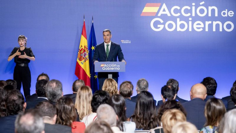 El presidente del Gobierno, Pedro Sánchez, durante la inauguración del nuevo curso político | A. Pérez Meca - Europa Press ep el presidente del gobierno pedro sanchez durante la inauguracion del nuevo curso politico