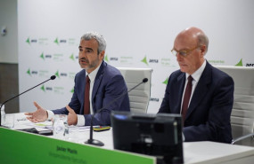 ep el presidente y consejero delegado de aena maurici lucena i y el vicepresidente ejecutivo de aena