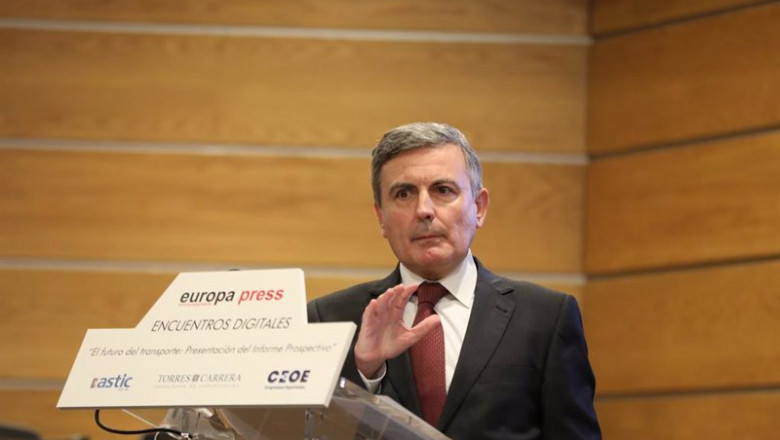 ep el secretario de estado de transportes movilidad y agenda urbana pedro saura interviene durante ep el secretario de estado de transportes movilidad y agenda urbana pedro saura interviene durante