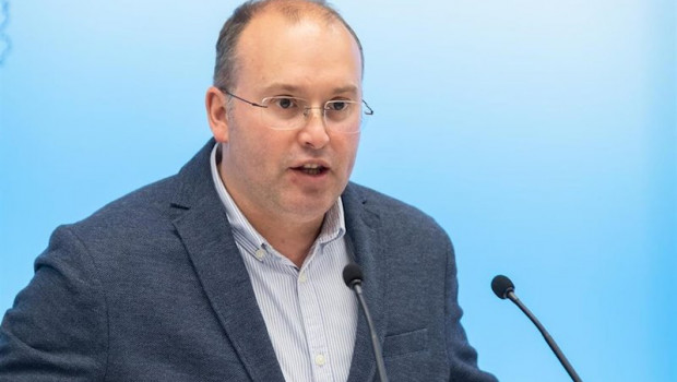 ep el secretario xeral del ppdeg miguel tellado en la rueda de prensa