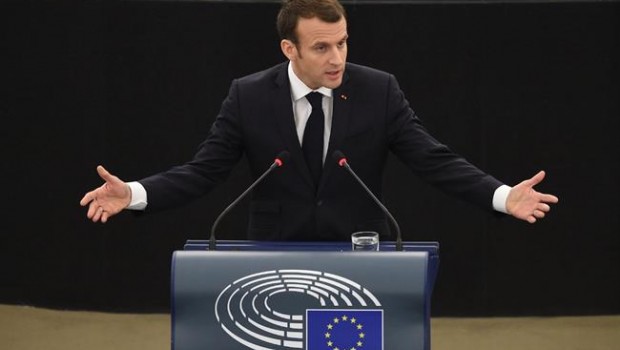 ep emmanuel macronplenoestrasburgo