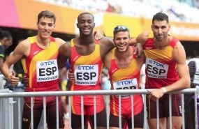 ep equipo espanol4x400 metros