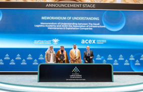 ep firma del acuerdo entre acex y saudi logistics academy para desarrollar una formacion