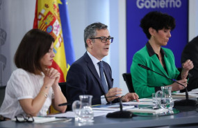 ep i d la ministra de juventud e infancia sira rego el ministro de la presidencia justicia y