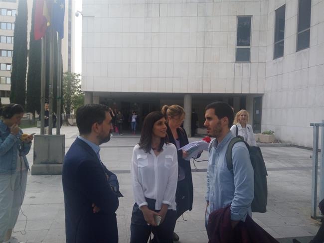 Ignacio Escolar y Raquel Ejerique, en los Juzgados de Plaza de Castilla | EUROPA PRESS ep ignacio escolarraquel ejerique enjuzgadosplazacastilla