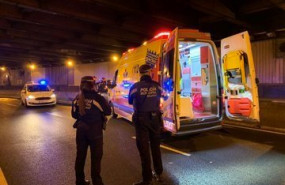 ep imagen de dos policias municipales en el tunel de doctor esquerdo