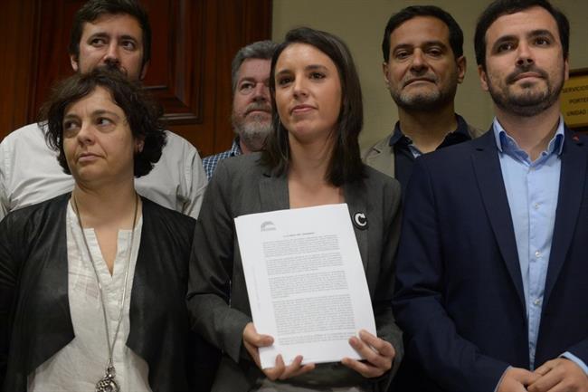 Irene Montero, entre Gloria Elizo y Alberto Garzón | PODEMOS ep irene montero entre gloria elizoalberto garzon