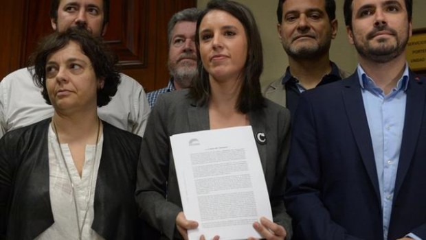 ep irene montero entre gloria elizoalberto garzon