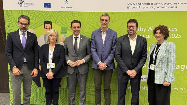 La Agencia Europea para la Seguridad y la Salud en el Trabajo (EU-OSHA) celebra la Cumbre "Trabajos saludables" 2025 en el Palacio Euskalduna en Bilbao | IREKIA ep la agencia europea para la seguridad y la salud en el trabajo eu osha celebra la cumbre trabajos