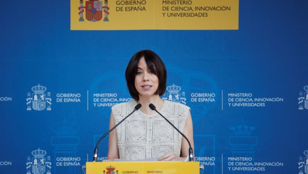 ep la ministra de ciencia innovacion y universidades diana morant en imagen de archivo