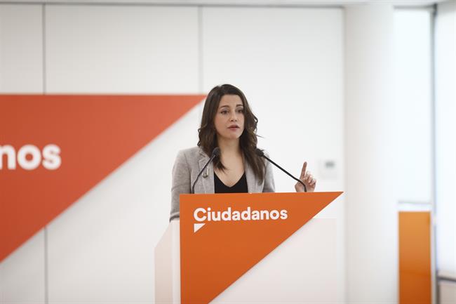 ep la portavoz nacionalciudadanos ines arrimadas ofreceruedaprensa