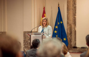 ep la presidenta de adif maria luisa dominguez gonzalez interviene durante la jornada el balance de ep la presidenta de adif maria luisa dominguez gonzalez interviene durante la jornada el balance de