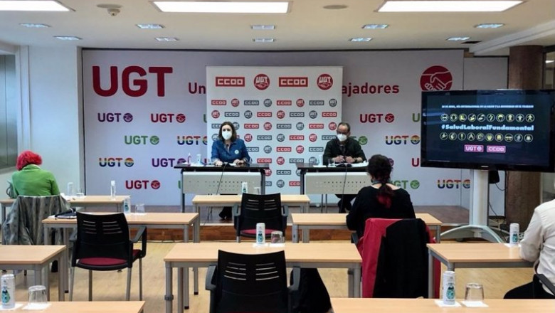 ep la secretaria de salud laboral y medio ambiente de ugt ana garcia de la torre y el de salud