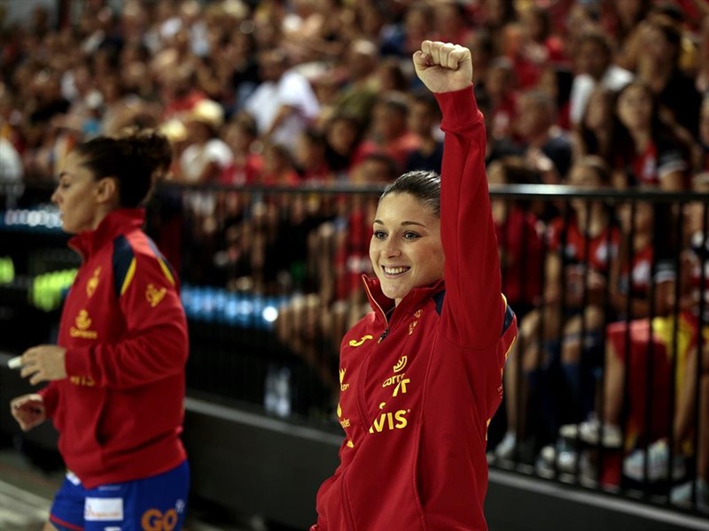 ep la seleccion espanola de balonmano celebra la victoria