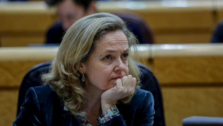La vicepresidenta tercera i ministra d`Afers Econòmics i Transformació Digital, Nadia Calviño, al Senat, Madrid (Espanya) 3 de març del 2020. | Ricardo Rubio - Europa Press ep la vicepresidenta tercera i ministra dafers econmics i transformacio digital nadia calvino al