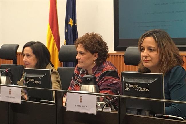 ep margarita robles patricia blanquer e iratxe garcia