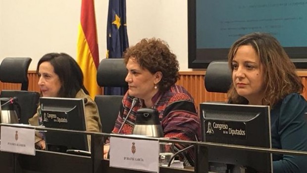 ep margarita robles patricia blanquer e iratxe garcia