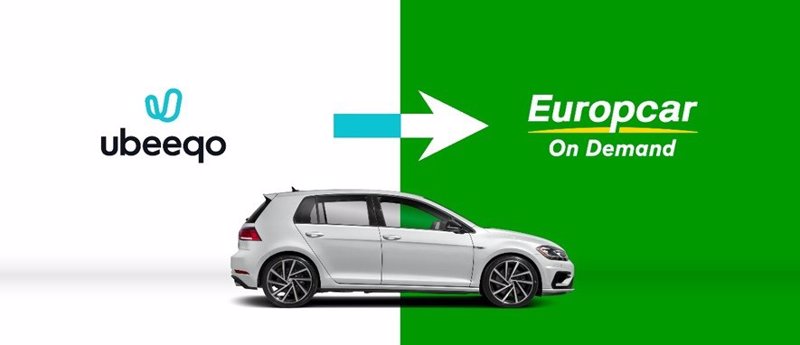 ep motor  la empresa de carsharing ubeeqo se refunda en europcar on demand con una flota de mas de