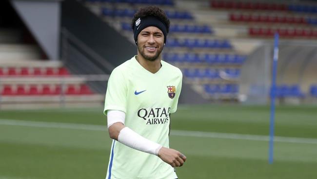 Neymar entrenando con el Barcelona | MIGUEL RUIZ/FCB ep neymar entrenandobarcelona