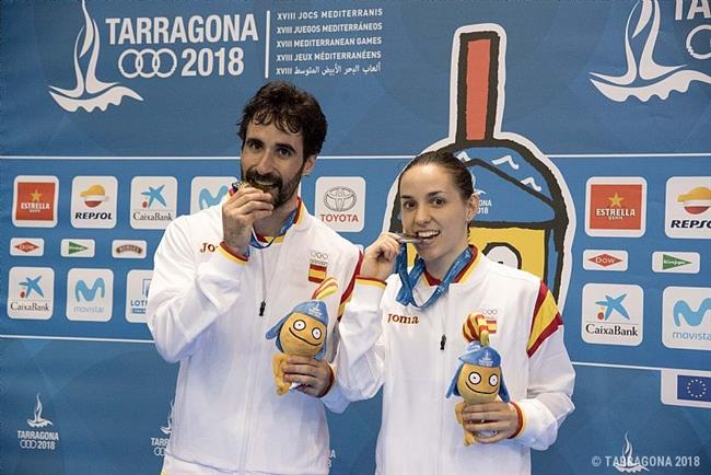 Pablo Abián y Beatriz Corrales en los Juegos Mediterráneos 2018 | TARRAGONA 2018 ep pablo abianbeatriz corraleslos juegos mediterraneos 2018