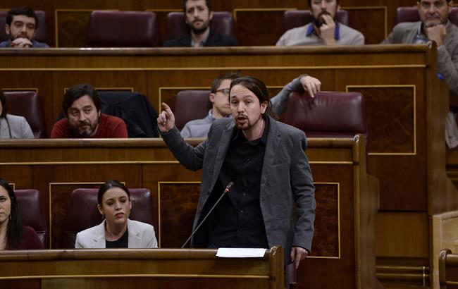 Pablo Iglesias - Pleno en el Congreso | EUROPA PRESS ep pablo iglesias - plenocongreso